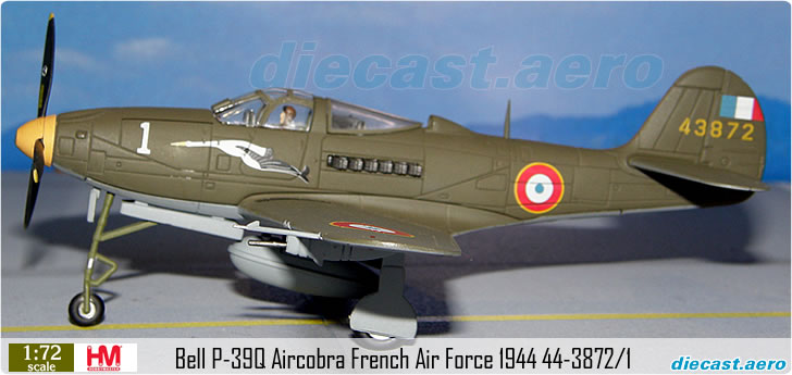 Bell P-39Q Aircobra French Air Force 1944 44-3872/1