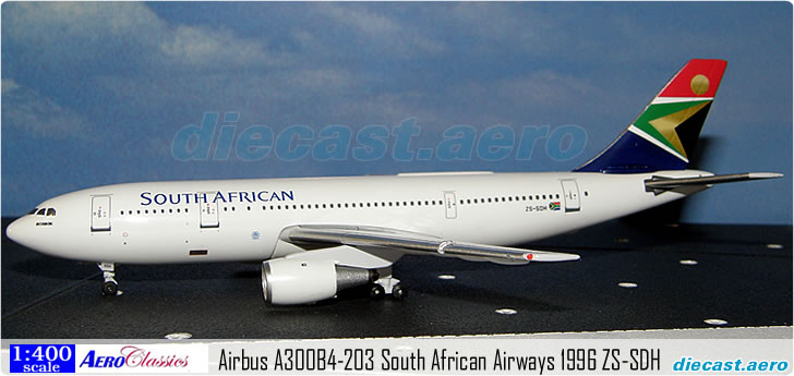 Airbus A300B4-203 South African Airways 1996 ZS-SDH