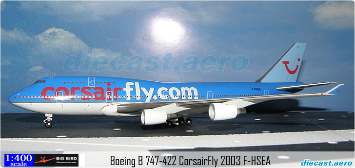 Boeing B 747-422 CorsairFly 2003 F-HSEA
