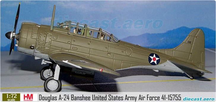 Douglas A-24 Banshee United States Army Air Force 41-15755