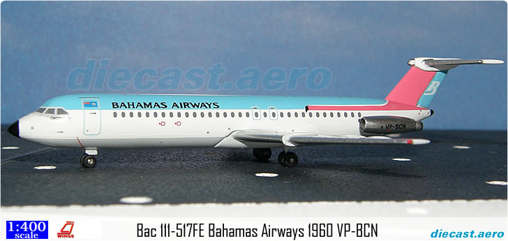 Bac 111-517FE Bahamas Airways 1960 VP-BCN
