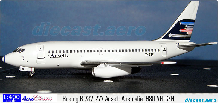 Boeing B 737-277 Ansett Australia 1980 VH-CZN