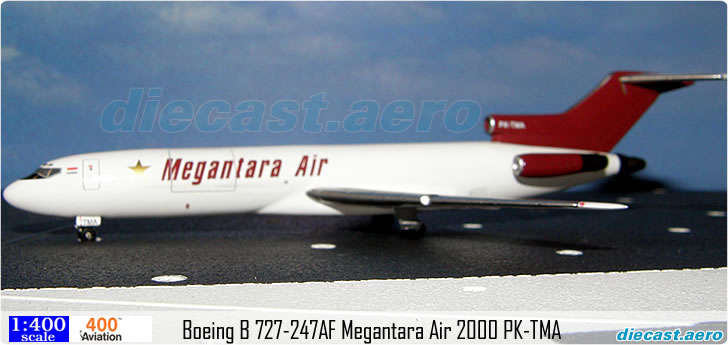 Boeing B 727-247AF Megantara Air 2000 PK-TMA