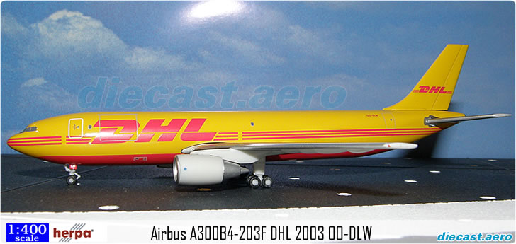 Airbus A300B4-203F DHL 2003 OO-DLW