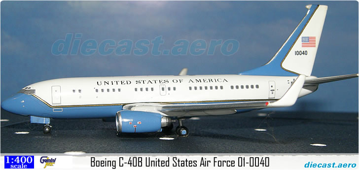 Boeing C-40B United States Air Force 01-0040