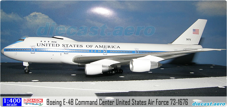 Boeing E-4B Command Center United States Air Force 73-1676