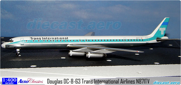 McDonnell Douglas DC-8-63 Trans International Airlines N871TV