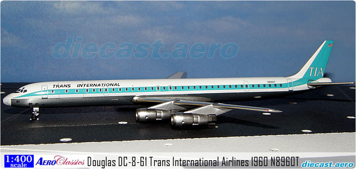 McDonnell Douglas DC-8-61 Trans International Airlines 1960 N8960T