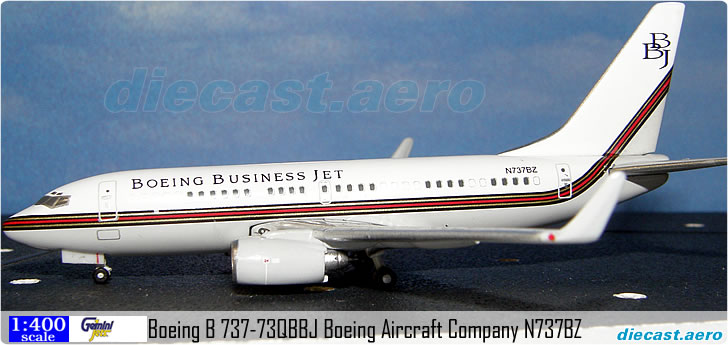 Boeing B 737-73QBBJ Boeing Aircraft Company N737BZ