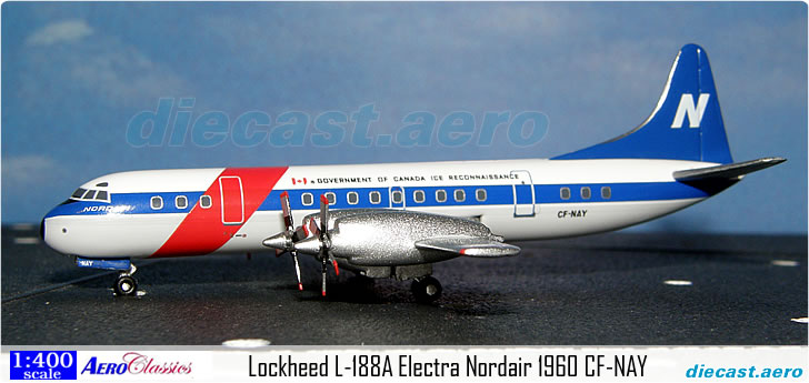 Lockheed L-188A Electra Nordair 1960 CF-NAY