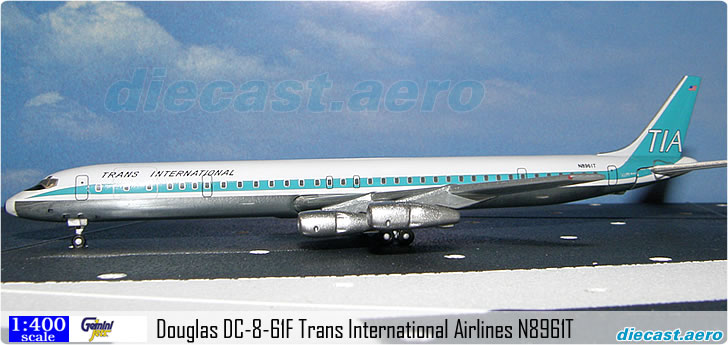 McDonnell Douglas DC-8-61F Trans International Airlines N8961T