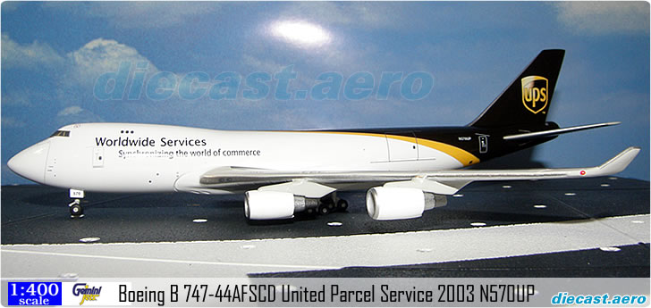Boeing B 747-44AFSCD United Parcel Service 2003 N570UP