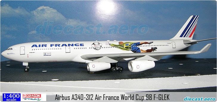 Airbus A340-312 Air France World Cup 98 F-GLEK