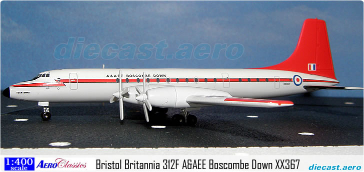 Bristol Britannia 312F A&AEE Boscombe Down XX367