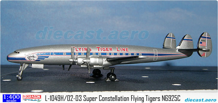 L-1049H/02-03 Super Constellation Flying Tigers N6925C
