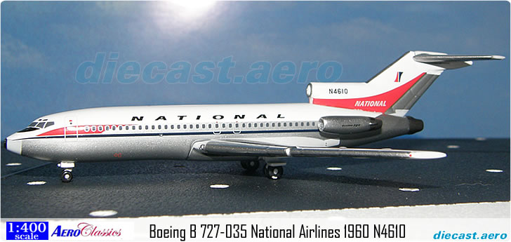 Boeing B 727-035 National Airlines 1960 N4610