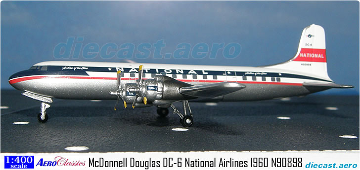 McDonnell Douglas DC-6 National Airlines 1960 N90898