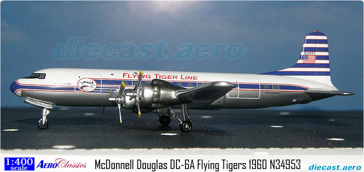 McDonnell Douglas DC-6A Flying Tigers 1960 N34953