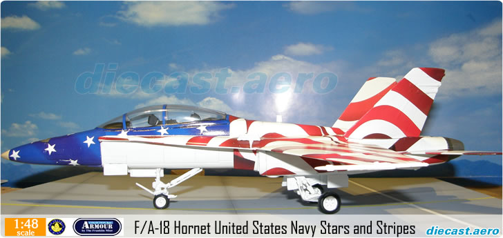 F/A-18 Hornet United States Navy Stars and Stripes