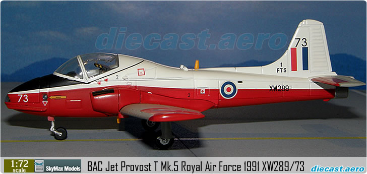 BAC Jet Provost T Mk.5 Royal Air Force 1991 XW289/73