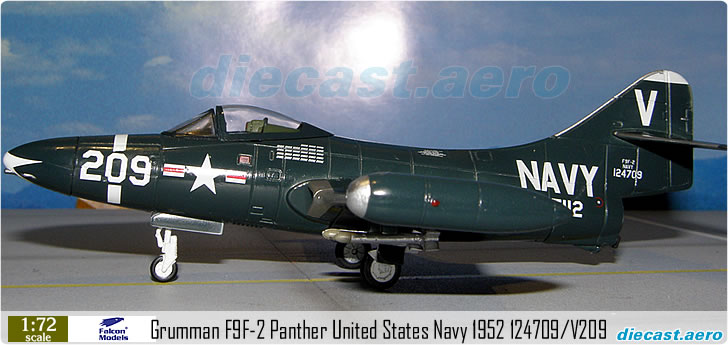 Grumman F9F-2 Panther United States Navy 1952 124709/V209