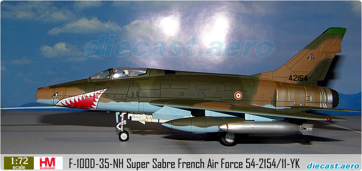 F-100D-35-NH Super Sabre French Air Force 54-2154/11-YK