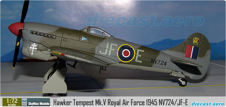 Hawker Tempest Mk.V Royal Air Force 1945 NV724/JF-E