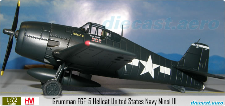 Grumman F6F-5 Hellcat United States Navy Minsi III