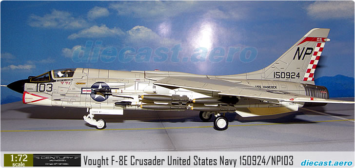 Vought F-8E Crusader United States Navy 150924/NP103