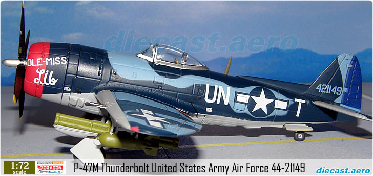 P-47M Thunderbolt United States Army Air Force 44-21149