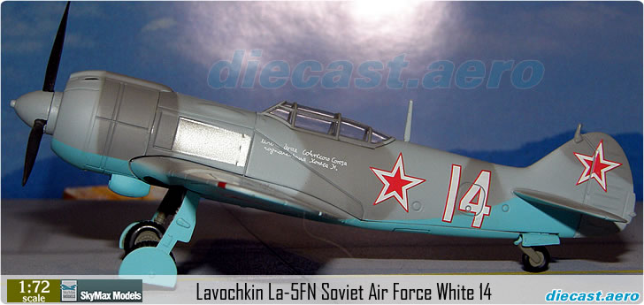 Lavochkin La-5FN Soviet Air Force White 14