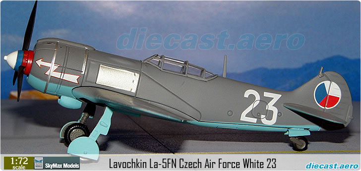 Lavochkin La-5FN Czech Air Force White 23