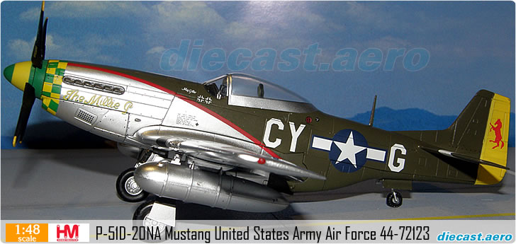 P-51D-20NA Mustang United States Army Air Force 44-72123