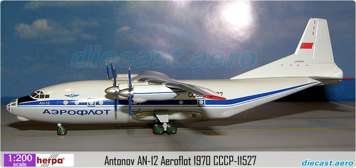 Antonov AN-12 Aeroflot 1970 CCCP-11527