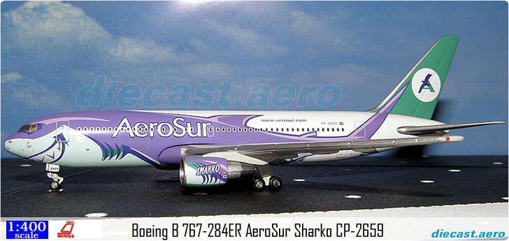 Boeing B 767-284ER AeroSur Sharko CP-2659