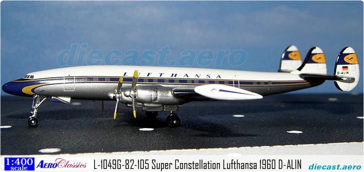 L-1049G-82-105 Super Constellation Lufthansa 1960 D-ALIN