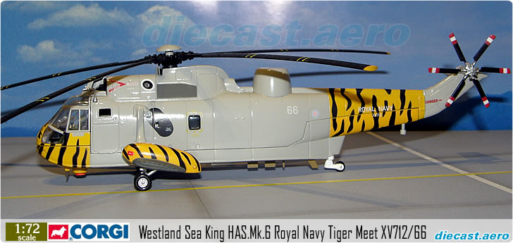 Westland Sea King HAS.Mk.6 Royal Navy Tiger Meet XV712/66
