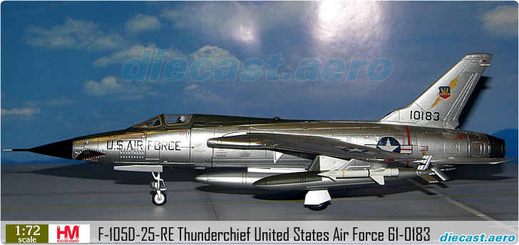 F-105D-25-RE Thunderchief United States Air Force 61-0183
