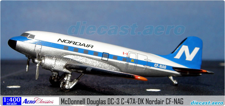 McDonnell Douglas DC-3 C-47A-DK Nordair CF-NAG