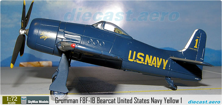 Grumman F8F-1B Bearcat United States Navy Yellow 1