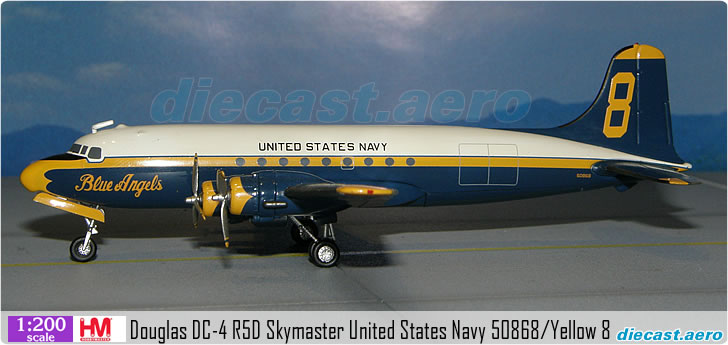 Douglas DC-4 R5D Skymaster United States Navy 50868/Yellow 8