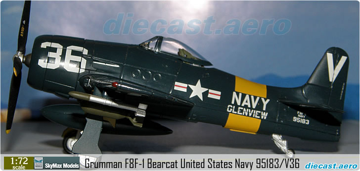 Grumman F8F-1 Bearcat United States Navy 95183/V36