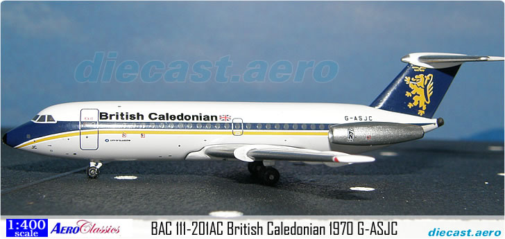 BAC 111-201AC British Caledonian 1970 G-ASJC