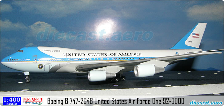 Boeing B 747-2G4B United States Air Force One 92-9000