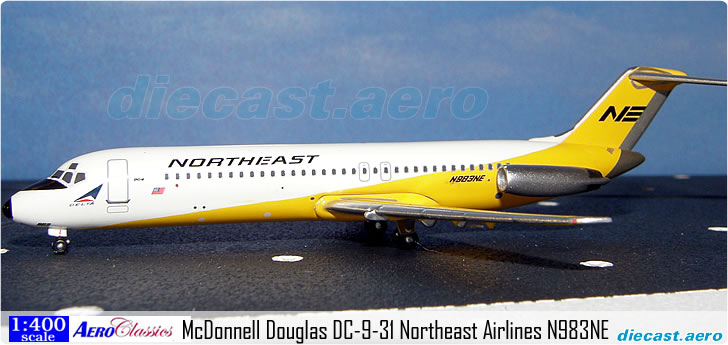 McDonnell Douglas DC-9-31 Northeast Airlines N983NE
