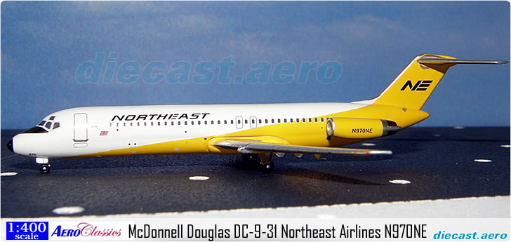 McDonnell Douglas DC-9-31 Northeast Airlines N970NE