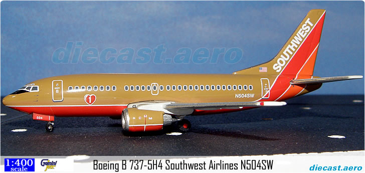 Boeing B 737-5H4 Southwest Airlines N504SW