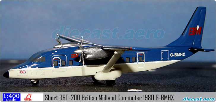 Short 360-200 British Midland Commuter 1980 G-BMHX