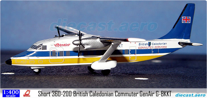 Short 360-200 British Caledonian Commuter GenAir G-BKKT