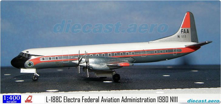 L-188C Electra Federal Aviation Administration 1980 N111